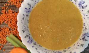 Простые и вкусные рецепты супа-пюре из чечевицы