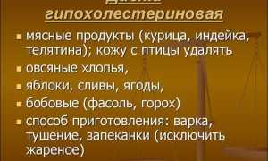 Гипохолестериновая диета — какие продукты, что запрещено, подробное меню