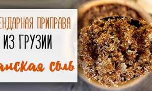 Сванская соль: состав, приготовление в домашних условиях, рецепты блюд
