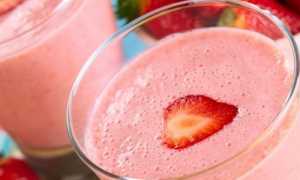 Как приготовить молочный коктейль с клубникой