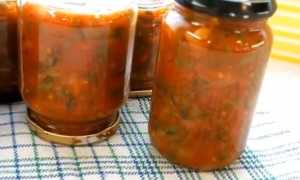 Готовим салат со стручковой фасолью на зиму