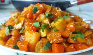 Овощное рагу с баклажанами и кабачками — список вкусных рецептов