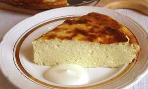 Вкусная запеканка из творога как в детском саду