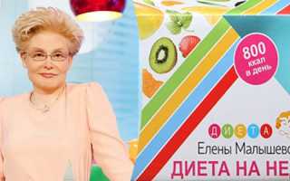 Экспресс-диета Малышевой — правила, меню на неделю и на три дня
