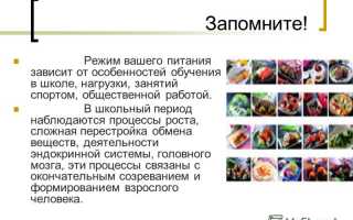 Меню и особенности правильного питания для подростка в 14 лет