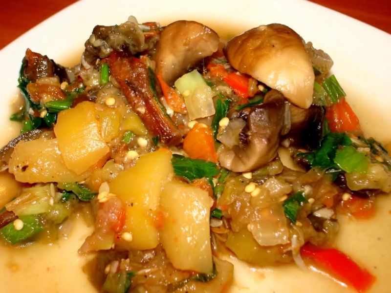 Овощное рагу с баклажанами и кабачками — список вкусных рецептов