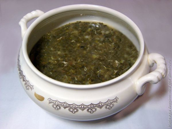 Как приготовить зеленые щи на зиму в банках
