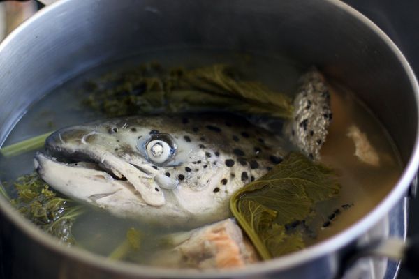 Пошаговый рецепт приготовления ухи из головы