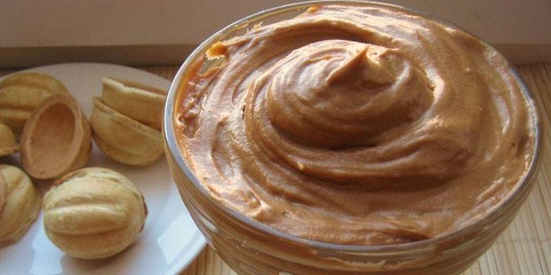 заварной крем из сгущенки