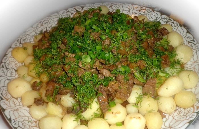 Как приготовить куырдак по-казахски с картошкой