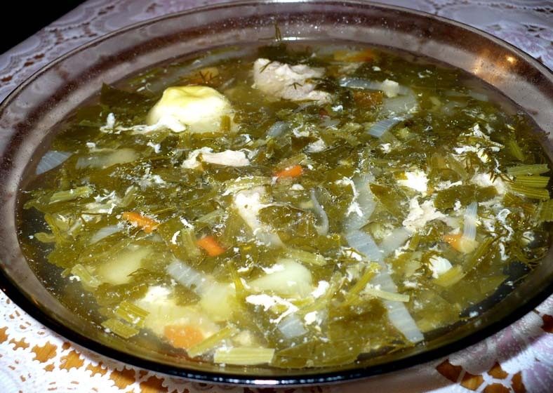 Как приготовить зеленые щи на зиму в банках