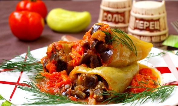 Как сделать маринованный перец фаршированный капустой