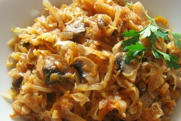 Рецепты приготовления капуста тушеной с картошкой