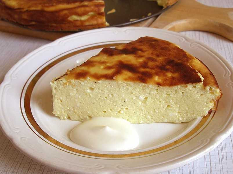 Вкусная запеканка из творога как в детском саду