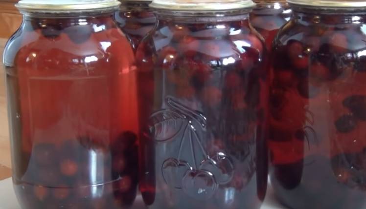 Можно ли сварить компот из замороженной вишни: рецепты