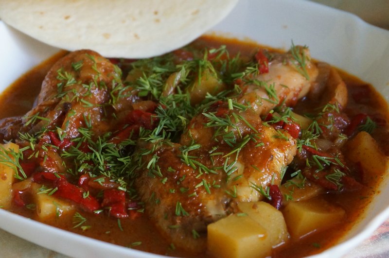 Как приготовить чахохбили из курицы по-грузински – 5 рецептов пошагово