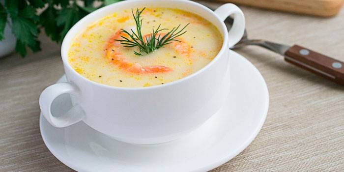 Как приготовить вкусный суп из морепродуктов