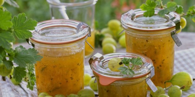 Варенье из крыжовника с апельсином: оригинальные рецепты приготовления