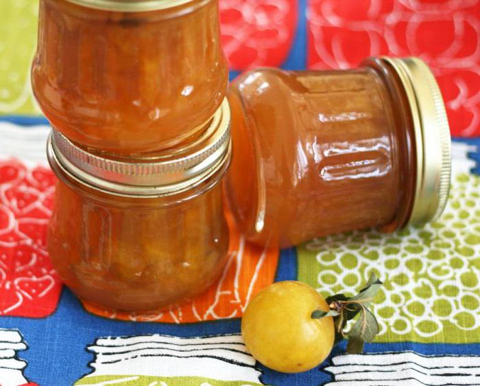 Джем из алычи без косточек