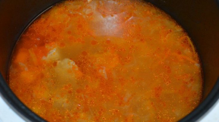 Готовим щи из квашеной капусты в мультиварке