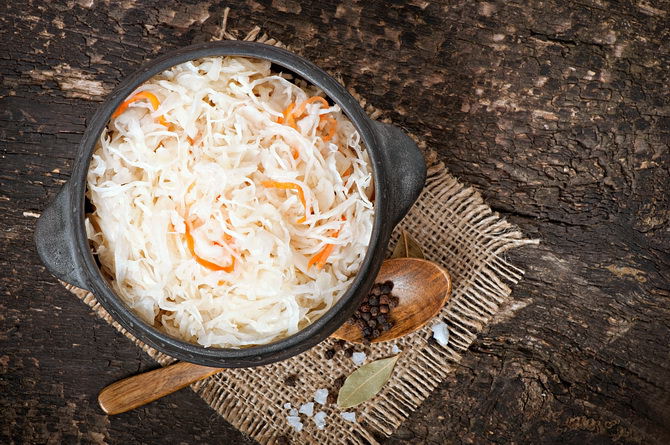 Капуста квашеная с медом