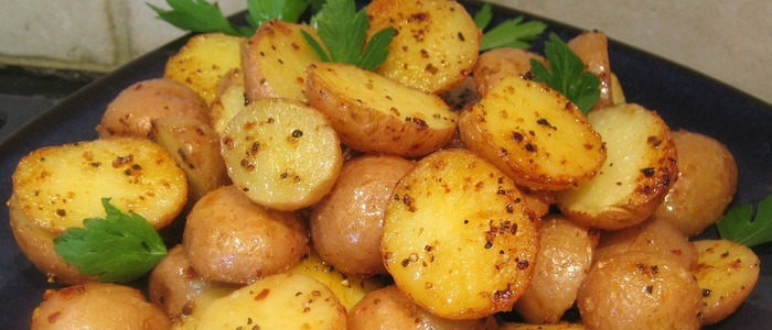 Картофель в духовке отварной
