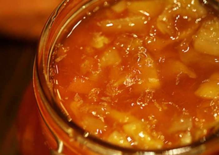 Варенье из кабачков с яблоками на зиму