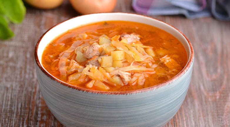 Как приготовить вкусные щи из свежей капусты со свининой
