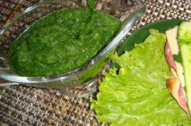 Аджика зеленая