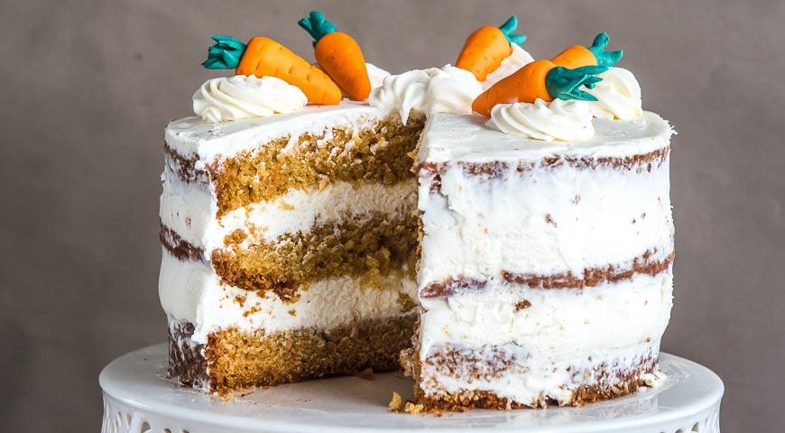 Морковный торт – классический рецепт приготовления