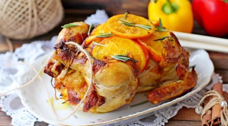 Как приготовить фаршированную курицу в духовке