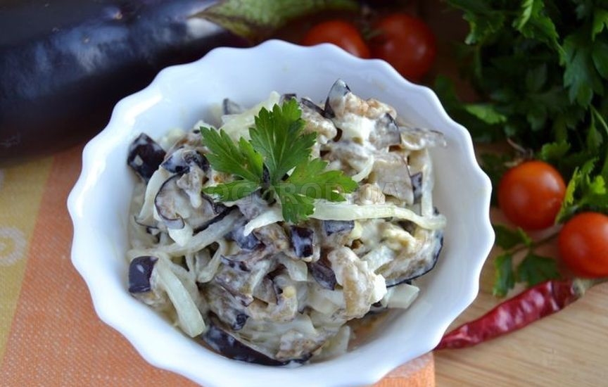 Баклажаны жареные с майонезом - рецепты с луком, чесноком и другими добавками