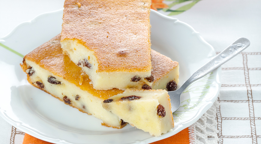 Как приготовить вкусную запеканка из творожной массы: простые рецепты