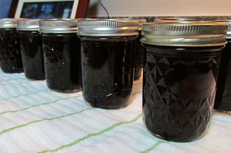 Варенье из малины и черники