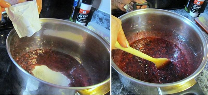 Варенье из малины и черники