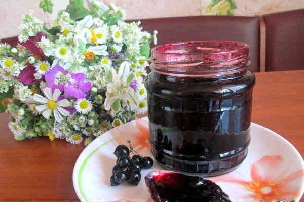 Варенье джем из смородины черной