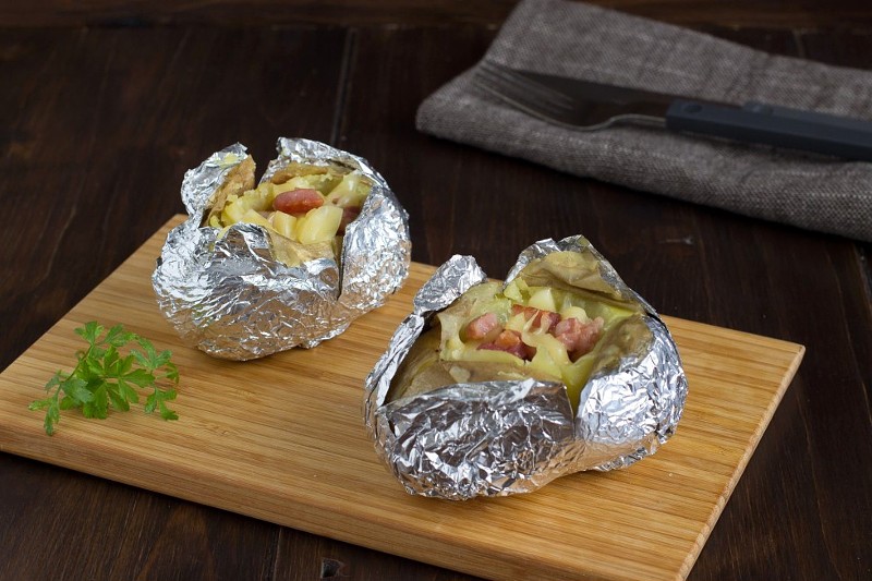 Рецепты фаршированного картофеля: фаршем, грибами, овощами, беконом