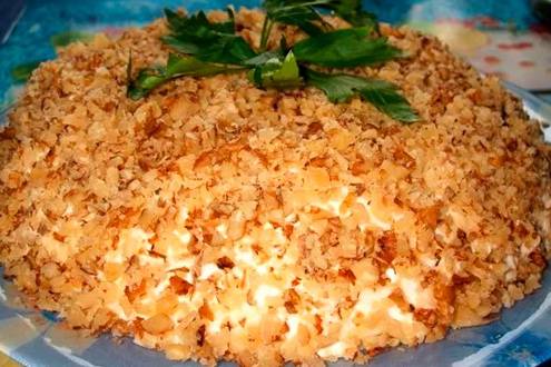 Рецепты салатов с ананасом и консервированной кукурузой