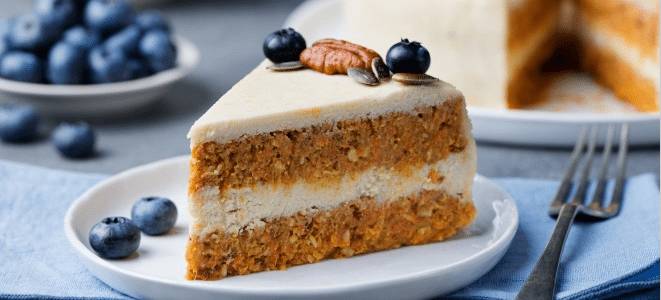 Морковный торт – классический рецепт приготовления
