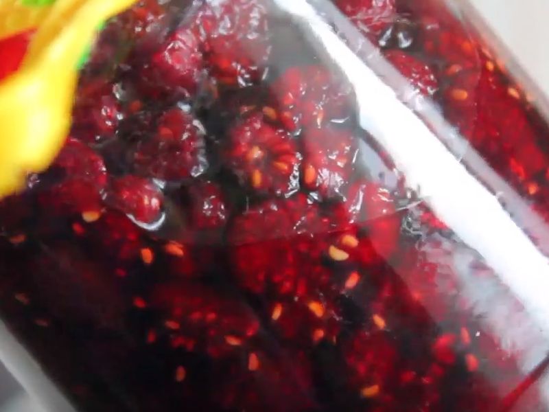 Варенье из замороженной малины