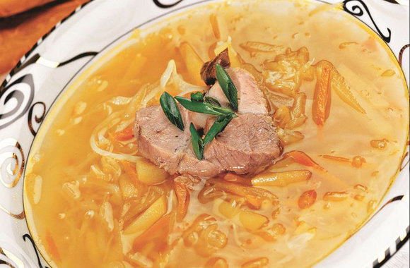 Как приготовить вкусные щи из свежей капусты со свининой