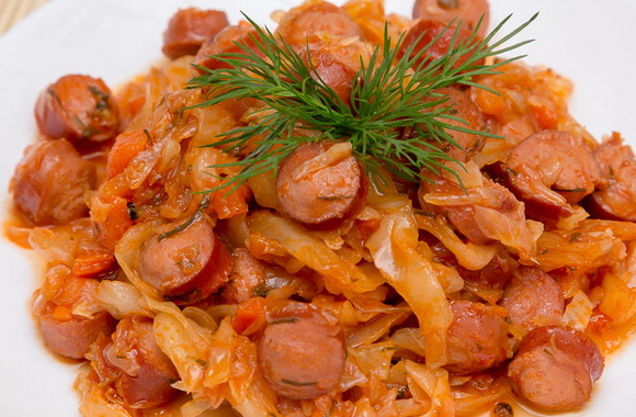 Рецепты приготовления капуста тушеной с картошкой