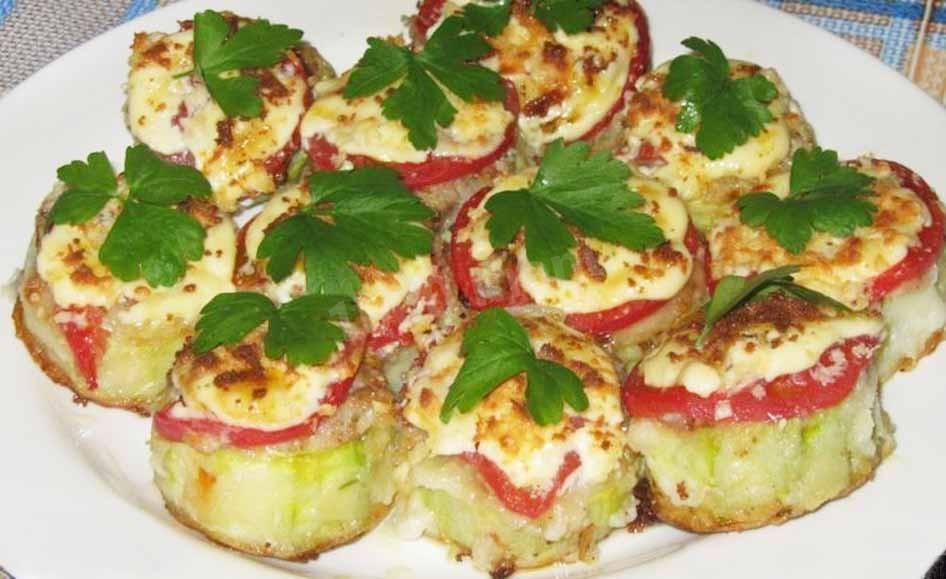 Рецепты запеченных кабачков с фаршем и сыром: готовим в духовке, на сковороде