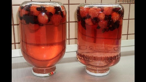 Жимолость компот на зиму - рецепты
