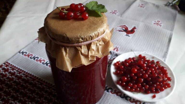 Готовим вкусное желе из красной смородины: рецепты пошагово