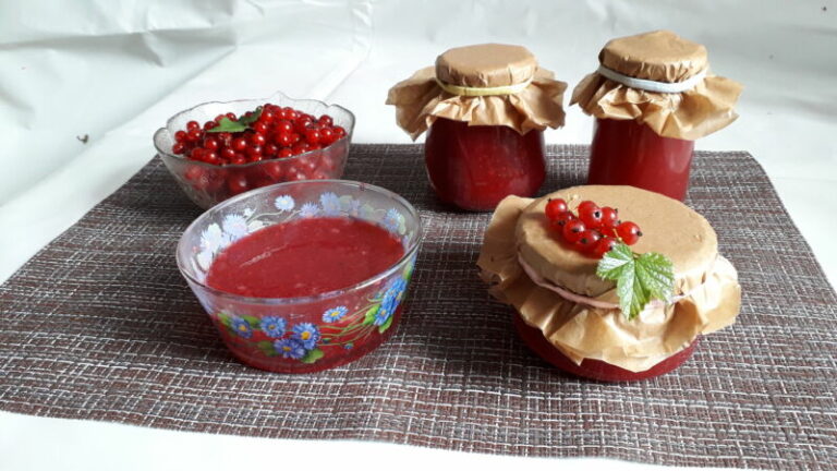 Готовим вкусное желе из красной смородины: рецепты пошагово