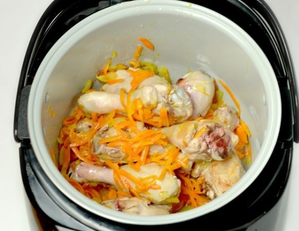 Тушеная курица с овощами: рецепты с фото пошагово
