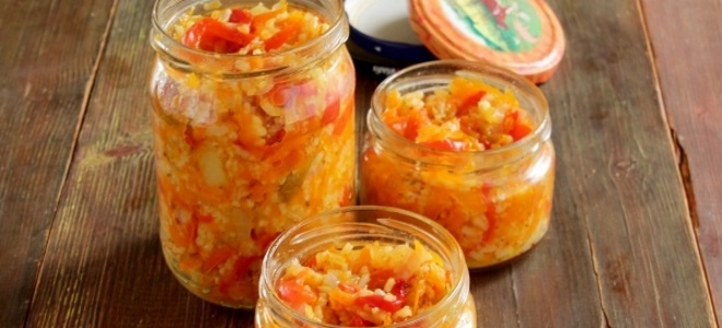 Лечо с рисом и болгарского перца