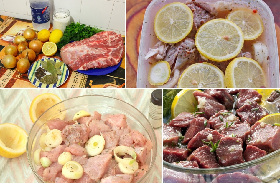 Как мариновать шашлык из свинины с лимоном