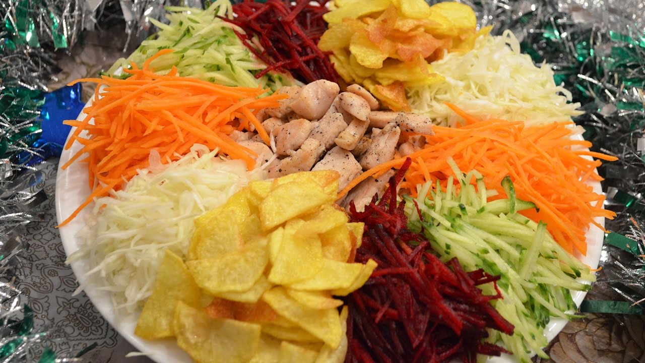 Салат с ветчиной и грибами по самым вкусным рецептам